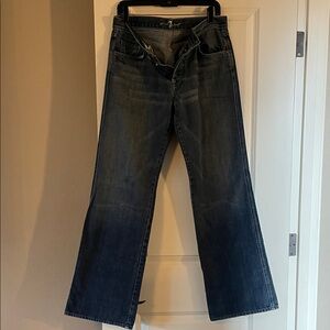 7 For All Mankind Indigo Denim Jeans